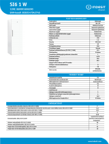 Indesit SI6 1 W NEL Data Sheet