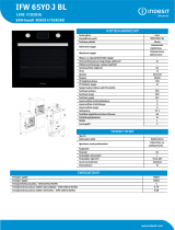 Indesit IFW 65Y0 J BL Product data sheet