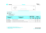 Whirlpool ADP 2340/1 WH Program Chart