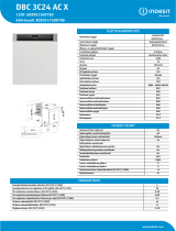 Indesit DBC 3C24 AC X NEL Data Sheet