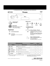 Whirlpool ADP 5556/1 WHM Program Chart