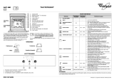 Whirlpool AKZ 680 IX Program Chart