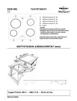 IKEA HOB 601 B Program Chart