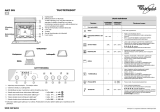 Whirlpool AKZ 501 WH Program Chart