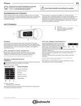 Bauknecht KVI 2851 A++ LH Daily Reference Guide