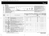 Whirlpool AWZ 410 Program Chart