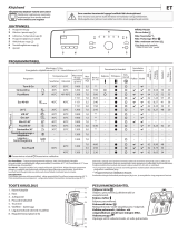 Indesit BTW S72200 EU/N Daily Reference Guide