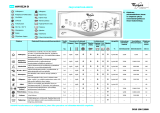 Whirlpool AWT 8124D Program Chart