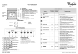 Whirlpool AKZ 531 NB Program Chart