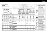 Whirlpool AWZ 2793 Program Chart