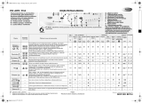 Whirlpool AWO 9765/1 Program Chart