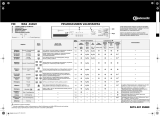 Bauknecht WAS 4340/3 Program Chart