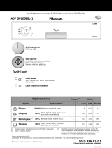 Whirlpool ADP GULDSEGL-1 Program Chart