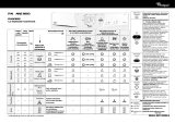 Whirlpool AWZ 8993 Program Chart