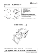 Bauknecht ETPI 6620 IN Program Chart