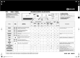 Bauknecht WAK 7740/2 Program Chart