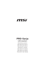 MSI PRO MP271 Omaniku manuaal