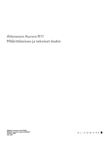 Alienware Aurora R11 Kasutusjuhend