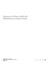 Alienware m15 Ryzen Edition R5 Kasutusjuhend