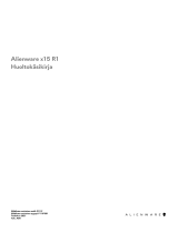Alienware x15 R1 Kasutusjuhend