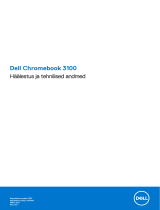 Dell Chromebook 3100 Omaniku manuaal