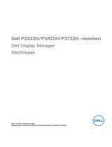 Dell P2422H Kasutusjuhend