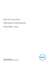 Dell SE2422HX Kasutusjuhend