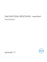 Dell SE2722HX Kasutusjuhend
