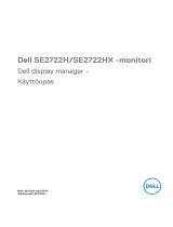 Dell SE2722HX Kasutusjuhend