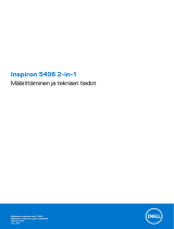 Dell Inspiron 5406 2-in-1 Kasutusjuhend