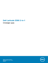 Dell Latitude 3390 2-in-1 Omaniku manuaal