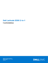 Dell Latitude 5300 2-in-1 Omaniku manuaal