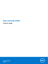 Dell Latitude 5400 Omaniku manuaal