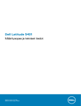 Dell Latitude 5401 Omaniku manuaal