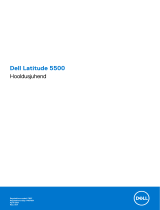 Dell Latitude 5500 Omaniku manuaal