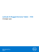 Dell Latitude 7212 Rugged Extreme Omaniku manuaal