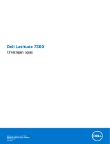 Dell Latitude 7380 Kasutusjuhend
