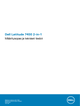 Dell Latitude 7400 2-in-1 Omaniku manuaal