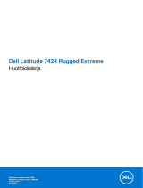 Dell Latitude 7424 Rugged Extreme Omaniku manuaal