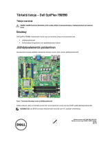 Dell OptiPlex 790 Kasutusjuhend