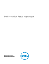 Dell Precision R5500 Kasutusjuhend