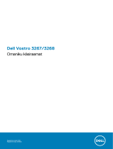 Dell Vostro 3268 Omaniku manuaal