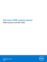 Dell Vostro 3590 Omaniku manuaal