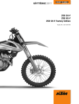 KTM 250 SX-F 2017 Omaniku manuaal