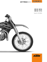 KTM 85 SX 17/14 2014 Omaniku manuaal