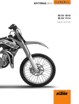 KTM 85 SX 19/16 2015 Omaniku manuaal