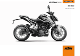 KTM 200 Duke 2020 Omaniku manuaal