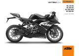 KTM RC 200 2015 Omaniku manuaal