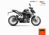 KTM 200 Duke 2021 Omaniku manuaal