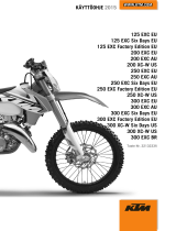 KTM 300 XC-W Six Days 2015 Omaniku manuaal